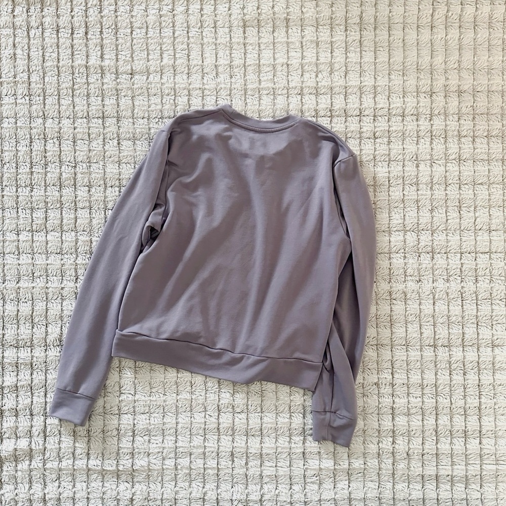 Under Armour Women's Terry Crew Neck Sweatshirt - Picture 3 of 4